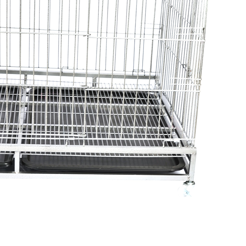 Gabbia per cani pieghevole con filo metallico di grandi dimensioni
