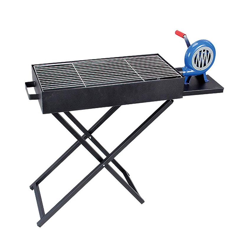 Grill barbecue a forma X portatile in acciaio inossidabile