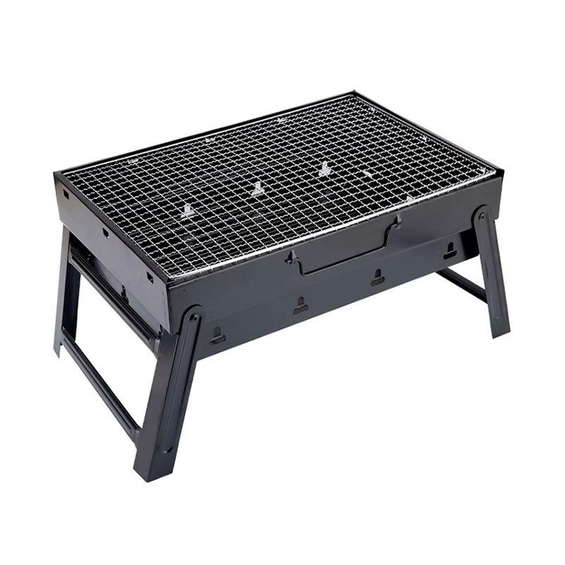 Grill barbecue a forma X portatile in acciaio inossidabile