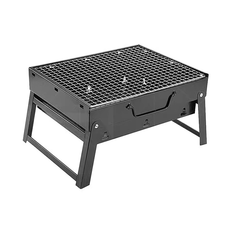 Grill barbecue a forma X portatile in acciaio inossidabile